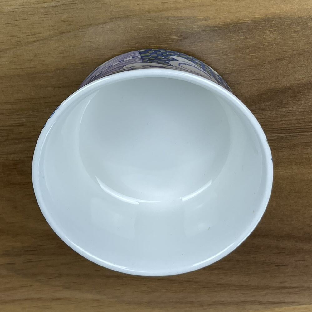 Figgjo Flint Turi Design Lotte Hand Painted Silkscreen Cream & Sugar Bowl Set - Picture 14 of 16